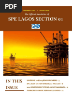 SPE Lagos Section 61 Newsletter Dec 2018