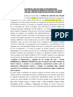 Acta de Asamblea Gral de Pichari Colonos