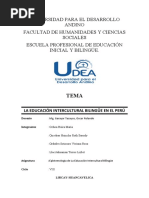 La Educacion Intercultural y Bilinguie Enel Peru