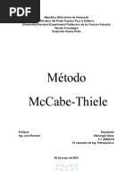 Metodo de Mccabe-Thiele