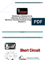 Modelado y Simulación de SEP Con ETAP-Módulo II