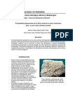 GE14 Propiedades Geoquímicas de La Sílice Amorfa en Rocas Volcánicas