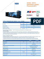 SM700 50HZ MTU Generator