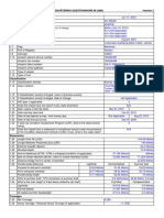 Intertanko'S Standard Tanker Chartering Questionnaire 88 (Q88) 1. Vessel Description