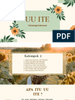 Uu Ite: Teknologi Informasi