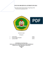 Analisis Kurikulum 2004 Hingga Kurikulum 2013