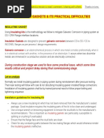 Insulating Gaskets & Its Practical Difficulties