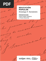 Tedesco y Zacarías +educación Popular. Selección