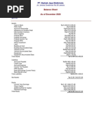 Standard Balance Sheet