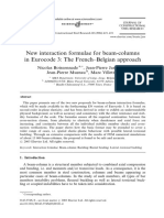 New Interaction Formulae For Beam-Columns in EC3-The French-Belgian Approach-JCSR