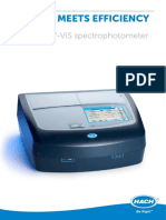 Quality Meets Efficiency: DR6000 UV-VIS Spectrophotometer