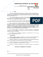 Dar X Concluido La Designación de Gerencia Municipal