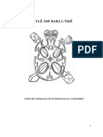 Apostila Do Curso de Formação de Introdução Ao Candomblé