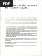 Human Resource Management in The Hospitality Industry Is Fully