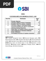 Customer Grievance Redressal Policy - 2018