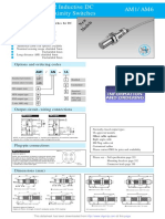 M12 Inductive DC Proximity Switches AM1/AM6: New Models