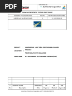 Piping Hydrostatic Test Procedure Rev0