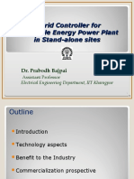 Hybrid Controller For Renewable Energy Power Plant in Stand-Alone Sites