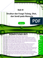 Bab III Struktur Dan Fungsi Tulang, Otot, Dan Sendi Pada Manusia