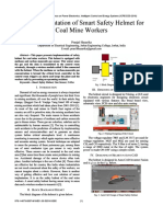 Implementation of Smart Safety Helmet For Coal Mine Workers