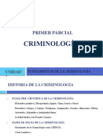 UNIDAD 1 - Fundamentos - Historia de La Criminologia