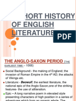 Lesson 2 - The History of English Literature