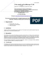 Manual For The Sound Card Oscilloscope V1.30: 1 Requirements