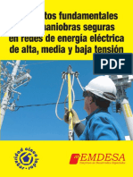 EMDESA Conceptos Fundamentales para Maniobras Seguras en Redes de Energia Electrica de Alta Media y Baja Tension