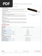 1-5/8" CELLFLEX Premium Attenuation Low-Loss Foam-Dielectric Coaxial Cable