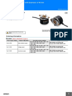 Hollow-Shaft Encoder: Ordering Information