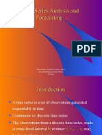 Time Series Analysis and Forecasting