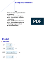 BJT and FET Frequency Response