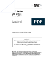 650 Series AC Drive: Frame 1, 2 & 3