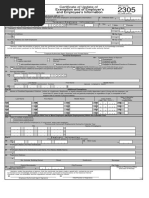 Bir Form 2305