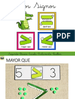 Mayor Que, Menor Que e Igual