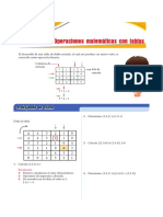 Operaciones Matematicas Con Tablas