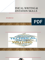 Technical Writing Presentation Skills