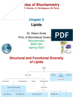 Principles of Biochemistry: Lipids