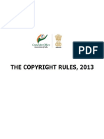 Copyright Rules 2013 and Forms