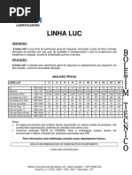 Linha Luc - Boletim Tecnico