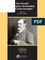 (IPA Contemporary Freud - Turning Points & Critical Issues) Joseph Sandler - On Freud's - Analysis Terminable and Interminable - Karnac Books (2013)