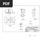 Sit Polytechnic: 2. Bush G.M.1-OFF 3. Shaft M.S.1-OFF