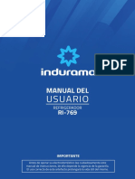 User Manual RI-769