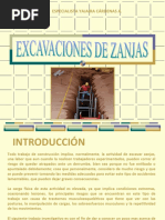 Excavacion de Zanjas