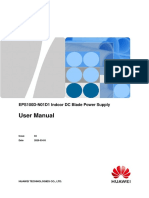 EPS100D-N01D1 Indoor DC Blade Power Supply User Manual