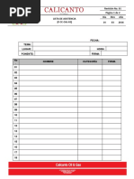 F-CC-CAL-02 Lista de Asistencia