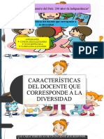 Caracteristicas de La Diversidad Docente TraBAJO