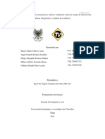 TALLER 1 Volúmenes Intersección Urbana Con Diagnóstico de Conflictos