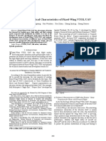 Analysis of Technical Characteristics of Fixed-Wing VTOL UAV