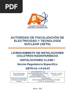 AETN-CL-I-0.03.01 - Licenciamiento de Instalaciones Ciclotrón Radiofarmacia. Versión 1 - 14.06.2020-Kbauer-2020-08-12-I